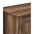 thumbnail image 4 of 70" Farmhouse TV Stand Console with Side Grooved Doors in Rustic Oak, 4 of 7