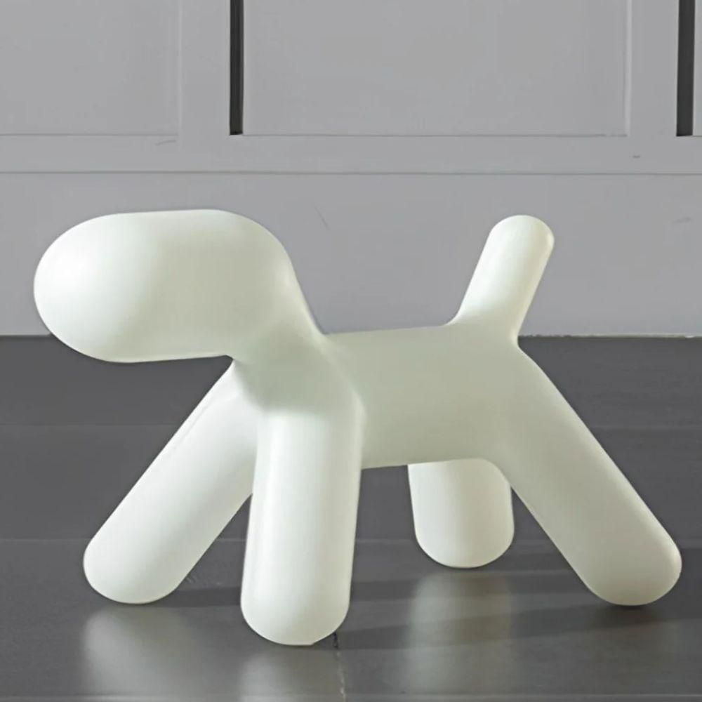Chaise pour enfant Heavenly Collection Dog en blanc