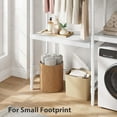thumbnail image 7 of 5-Tier Wood Over The Washer and Dryer Storage Shelf- Laundry Room Organization Space Saving Laundry Drying Clothes Racks Heavy Duty Adjustable Height Bathroom Shelf for Home Decor, 7 of 7