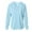 Sky Blue, variant on Frostluinai Raglan Hoodies for Women V Neck Drawstring Sweatshirts Long Sleeve Solid Tunic Tops Lightweight Workout Pullover Comzy Hoodies