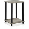 thumbnail image 2 of Furinno Turn-N-Tube End Table, Square,Black,Wood, 2 of 5