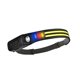 thumbnail image 2 of Fiudx Faro Cob de Inducción Ondulada, Led Recargable Por Usb, Diseño Antirrebote, Iluminación Gran Angular, Esencial para Ciclismo Al Aire Libre, Seguridad para Correr de Noche, Compacto y Ligero., 2 of 3