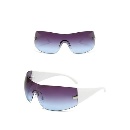 2026 New Rimless Sunglasses All-Match Fashion Personalized Fashion Women's Sunglasses Sunglasses
