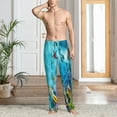 thumbnail image 2 of Honiee Corals and Tropical Fish for men - a sleek fusion of Straight Pajama Pants, versatile Lounge Pants, and cozy Sleepwear, all rolled into one-XX-Large, 2 of 6