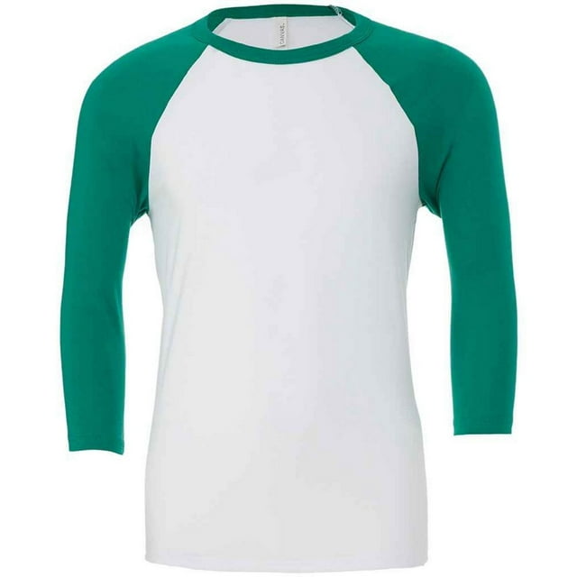 T-Shirt de Baseball Adulte Manches 3/4 en Toile