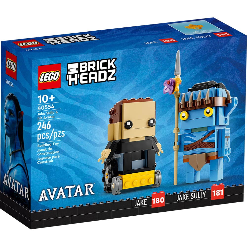 Lego Jake Sully Y Su Avatar Brick Headz | Knasta Chile