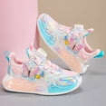 thumbnail image 5 of Willtoo Girls Kid's Butterfly Running Sneaker Tennis Mesh Athletic School Gym Lace-up Walking Shoes for Toddler/Little Kid/Big Kid, 5 of 6