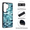 thumbnail image 2 of WIRESTER Shockproof Soft Rubber Cover Case for Samsung Galaxy S26 Ultra 6.9" 2026, Mermaid Scales Blue Wave, 2 of 5