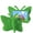 Green, variant on iPad 2/3/4 Case 9.7-inch Old Model, Kids Friendly Shockproof Butterfly Wing Kickstand Rugged Light Weight EVA Protective Cover, Blue