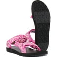 thumbnail image 5 of Teva Original Universal Tie-Dye Women's Vegan Hook And Loop Strap Sandal In Pink Size 7, 5 of 6