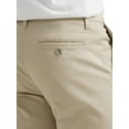 thumbnail image 3 of Lee Men's Total Freedom Stretch Relaxed Fit Flat Front Pant, Sand, 32W x 34L, 3 of 3