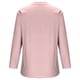 thumbnail image 4 of ICHUANYI Clearance Women's Summer Casual Long Sleeve Blouse V Neck Solid Tops T-Shirt(Pink, XL) ICHUANYI WER2023081013125, 4 of 4