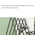 thumbnail image 7 of Vinyl Record CD Magazine Storage Rack Album Display Rack Multifunctional Vertical European Art Collection, 7 of 7