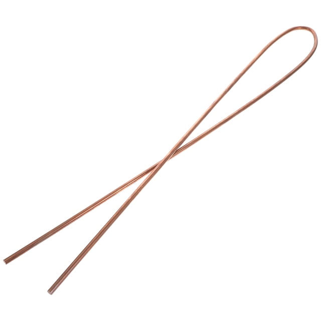 Miangastore Copper Round Bar Rod 1 Meter Length Diameter 5mm Copper Round Rod for Metalworking