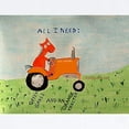 thumbnail image 2 of CafePress - Orangetractor! Body Suit - Baby Light Bodysuit, Size Newborn - 24 Months, 2 of 4