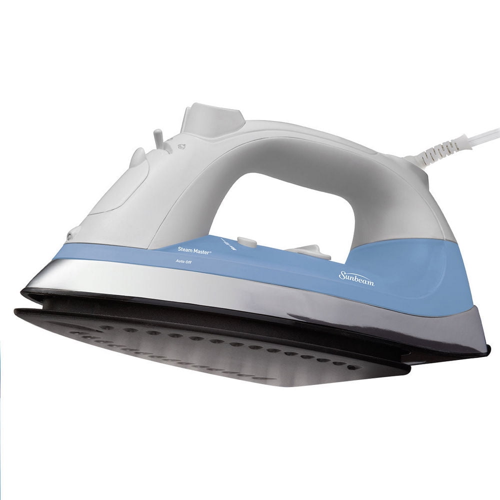 Sunbeam Classic Clothing Iron 1200 W. White, Blue & Chrome Walmart