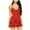 Red, variant on WTXUE Intimates | Nightshirts & Gowns S-Xxl Lingerie Chemise Soft Nightgown Lace Nightgown | 1 Piece Black L