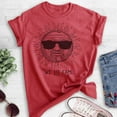 thumbnail image 2 of We Lit Fam Shirt, Unisex Women's Men's Shirt, Sun Shirt, Sunshine Shirt, Fam Shirt, Heather Red, X-Large, 2 of 6