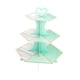thumbnail image 3 of Soporte de 3 niveles para postres y magdalenas, soporte para postres DIY, soporte de cartón para magdalenas Verde Zulema Soporte de exhibición de postre, 3 of 8