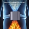thumbnail image 6 of Car Clip Fan Rechargeable Portable Air Conditioning Fan with LED Display 360° Rotation, 6 of 7