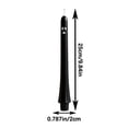 thumbnail image 3 of Cute Ghost Taper Candles, Halloween Spooky Ghost Face Long Stick Candles, Decorative Dinner Candlesticks for Halloween Party Home Table Decor, Black, 3 of 7