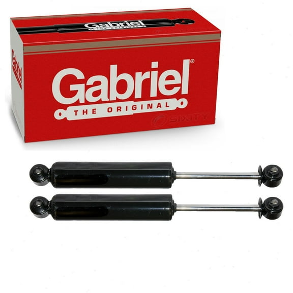 2 pc Gabriel 61531 ProGuard Shock Absorbers for Spring Strut Steering Suspension Shocks Struts Fits select: 1983-2004 CHEVROLET S TRUCK S10, 1995-2005 CHEVROLET BLAZER