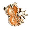 thumbnail image 5 of Broche panda en Émail de Cristal en Bambou pour Femmes, 5 of 5