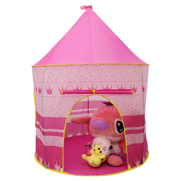 Carpa Plegable Castillo para Pequeños Con Transporte Regalo Y Niñas