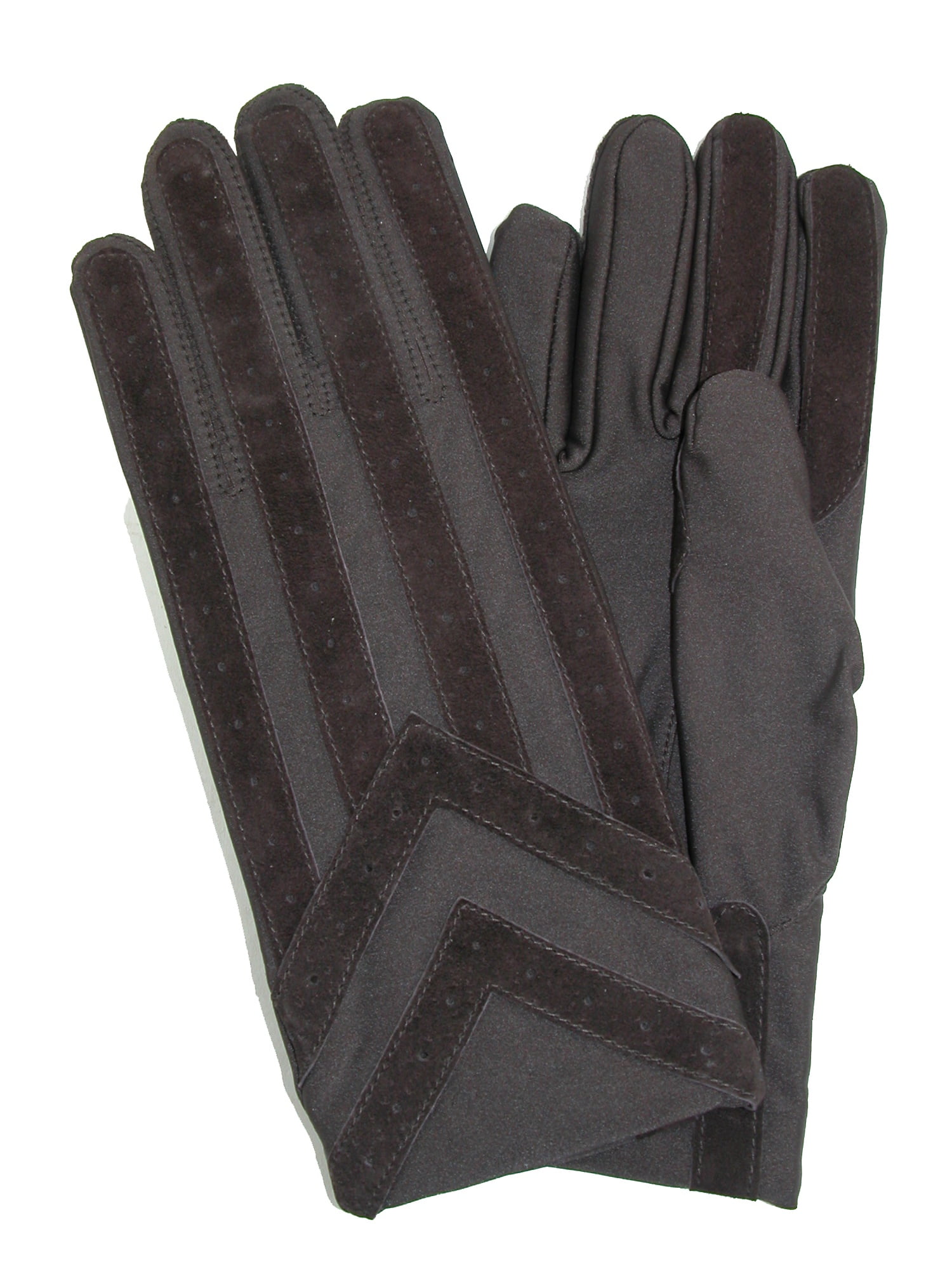 Isotoner Women/'s Gloves Size M L Black Smartouch Plush Retail $42