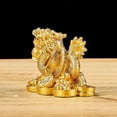 thumbnail image 6 of Jiibva Feng Shui Dragon Statue Ornaments for Wealth and Fortune Symbol Prosperity Home Office Decor, 6 of 7
