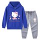 thumbnail image 3 of Hello Kitty-suéter con capucha y cuello alto para niños, pantalones de dos piezas con dibujos animados para niño, traje deportivo informal de manga larga de algodón puro, 3 of 5