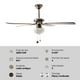 thumbnail image 5 of Ventilador de Techo 42" 4 Aspas 3 velocidades 40w E27 1 Luz LámparaYa  23075-3, 5 of 7