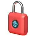thumbnail image 1 of Yeacher Fingerprint Padlock Quick Unlock Keyless Smart One Touch Open Lock with USB Charged Waterproof -Theft Locks for Gym Luggage Cabinet Door, 1 of 8