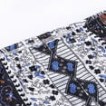 thumbnail image 4 of Femmes Boho Imprimé Pantalon Évasé Hippie Taille Haute Imprimé Jambe Large Longue Évasée Pantalon Bas Bell, 4 of 6