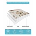 thumbnail image 5 of Farmhouse Vintage Twin XL Size Down Alternative Comforter, Lightweight Comforter Quilt Bedding Set with Pillow Shams Country Cotton Book Butterfly Art All Seasons Bed Comforter Duvet Insert 68"x98", 5 of 7