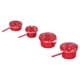 thumbnail image 2 of Utensilios De Cocina En Miniatura, Ollas Y Sartenes De Casa De Muñecas Seguras De Usar, Acabado Fino De Metal, Respetuoso Con El Medio Ambiente Para Decoraciones De Casa De ANGGREK Miniature Cookware Set, 2 of 8