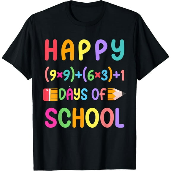 Exquisite and comfortable-Math Formula 100th Days Of School Funny Math Teacher T-Shirt