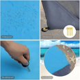 thumbnail image 3 of Beach Blanket, Sandproof Waterproof Beach Mat Quick Dry Lightweight Portable Oversized Picnic Mat, 3 of 5