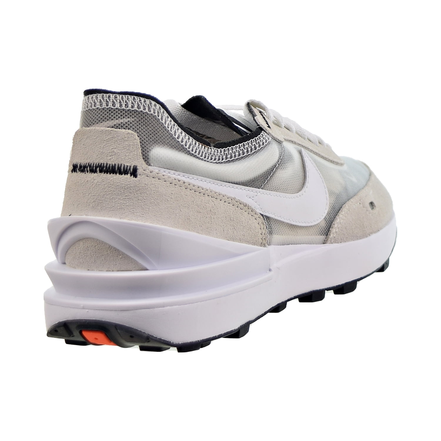 nike nike waffle one summit white white black orange
