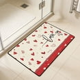 thumbnail image 5 of AYktou Valentine's Day Welcome Door Mats, 23.6×15.8 Inch Non-Slip Bathroom Rugs Decorations Indoor Outdoor Entrance Mats Front Door Carpet Washable Floor Rugs Wedding Anniversary Home Decor Rugs, 5 of 7
