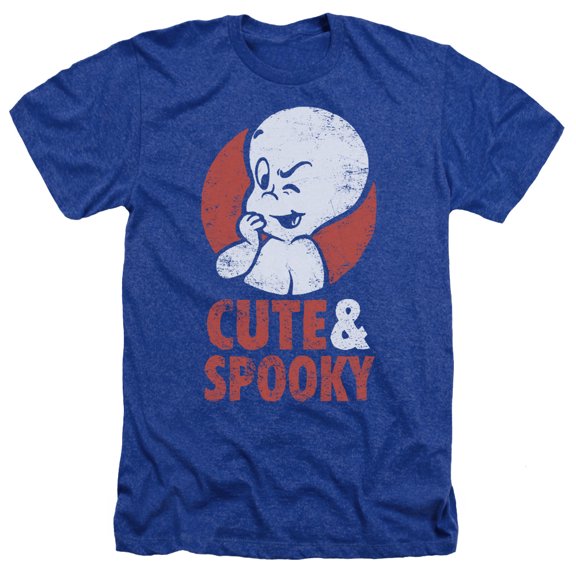 Casper - Spooky - Heather Short Sleeve Shirt - XXX-Large
