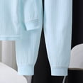 thumbnail image 6 of CAUYDY Toddler Girls Clothes Child Pajamas Fall Winter Long Sleeved Top Elastic Pants 2PCS Set Baby Sleepers Little Kid Outfits for Girl 2T 3T 4T 5T 24Months Sizes 4-5 Years,Sky Blue, 6 of 6