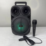 New Portable Bluetooth Speaker | Stage Microphone | Outdoor Party Stereo Speaker