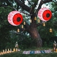 thumbnail image 2 of Costway 2 Pack 3 Pieds Halloween Ballons Gonflables avec Souffleur d'Air et Lumières LED Rouges, 2 of 10