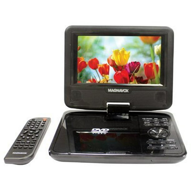 Magnavox 7" Portable DVD Player CD player With TFT Swivel Screen