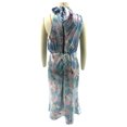 thumbnail image 4 of Vestido Largo De Cóctel Vestido largo de fiesta para mujer, vestido elegante de satén con cuello de tirantes, Vestidos (azul S) Ygjytge para Mujer Azul T M, 4 of 8