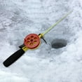 thumbnail image 4 of Short Ice Fishing Rod with Reel Combo Ergonomic Handle Lightweight Mini Fishing Pole Trout Walleye Perch Fishing Rod Winter Fishing Accessories, 4 of 7