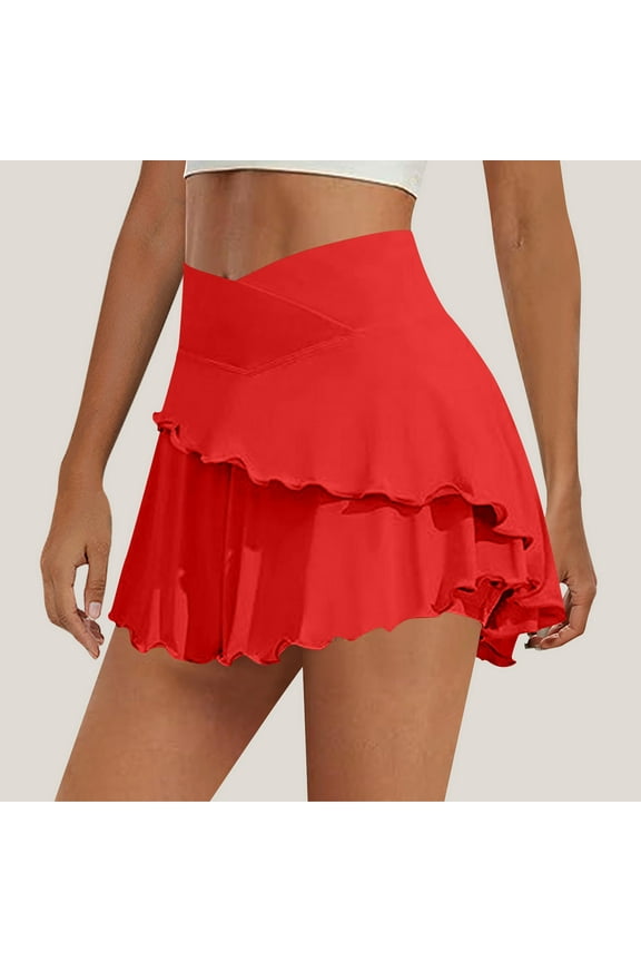 Chic Wrap Skirt with Adjustable Waist Tie, Versatile Styling Options, Summer Wardrobe Staple