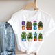 thumbnail image 1 of Camiseta con estampado Floral de flores de los 90 para mujer, ropa de calle de estilo de dibujos animados para mujer, camiseta estampada, camiseta gráfica para mujer Tan Jianjun unisex, 1 of 2