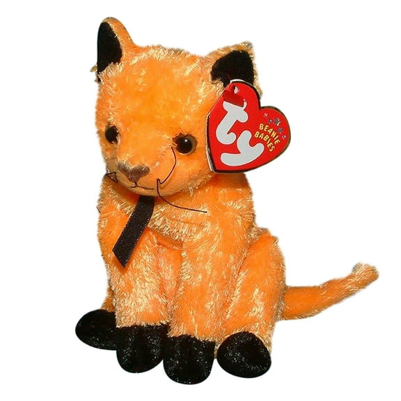 Ty Beanie Baby: Scared-e the Cat | Stuffed Animal | MWMT
